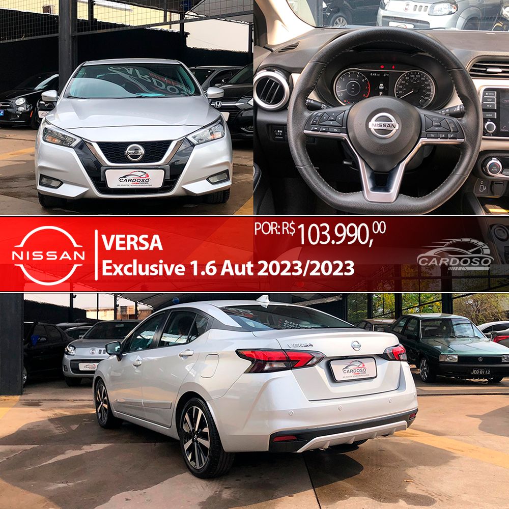 VERSA Exclusive 1.6 16V Flex Aut.