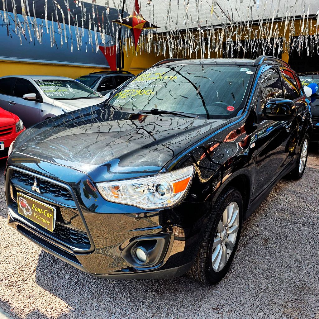 ASX 2.0 4x2 Automatica + Couro + Multimidia + 3 Cam Seg