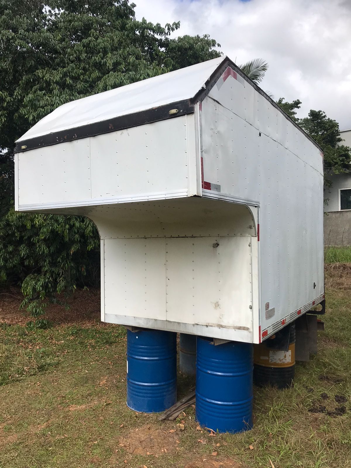 Bau Aluminio Chapeu 3 Metros Para HR.