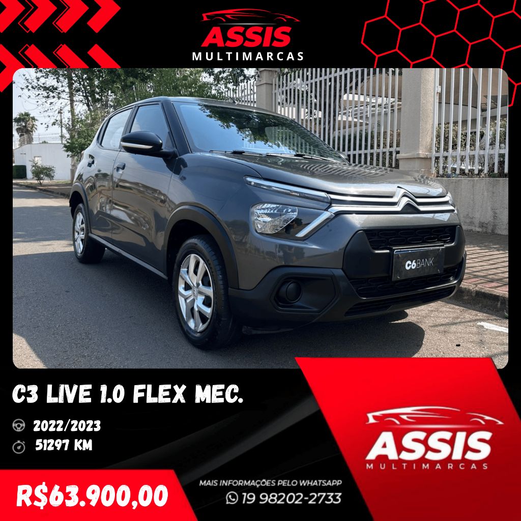 C3 Live 1.0 Flex 6V 5p Mec.