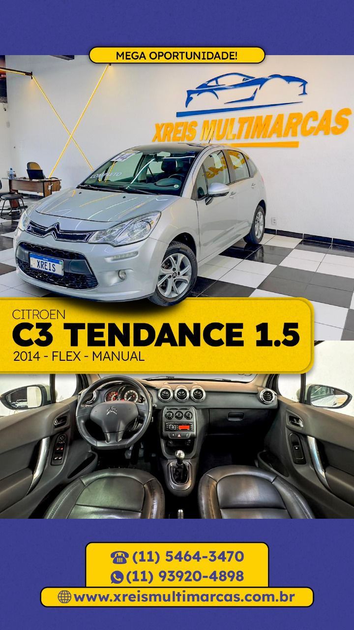 C3 Tendance 1.5 Flex 8V 5p Mec.