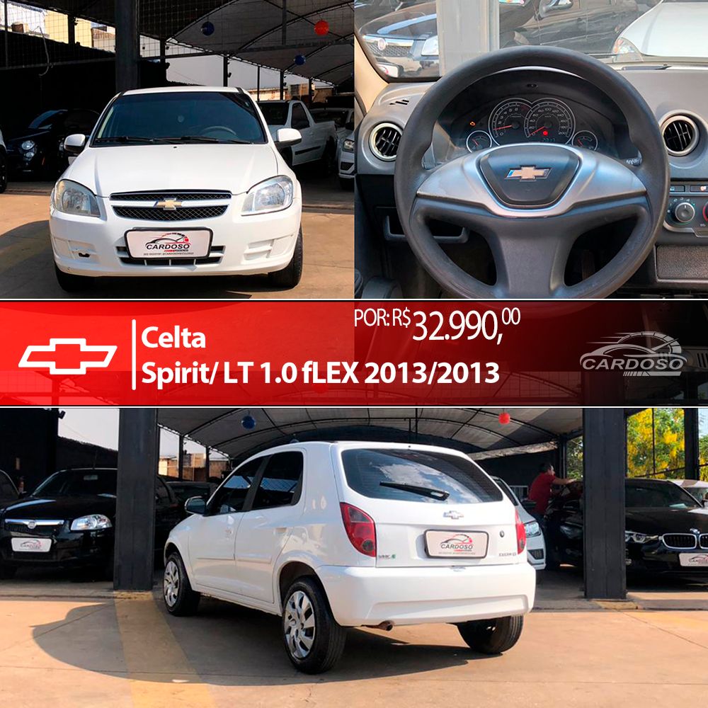 Celta Spirit/ LT 1.0 MPFI 8V FlexP. 5p