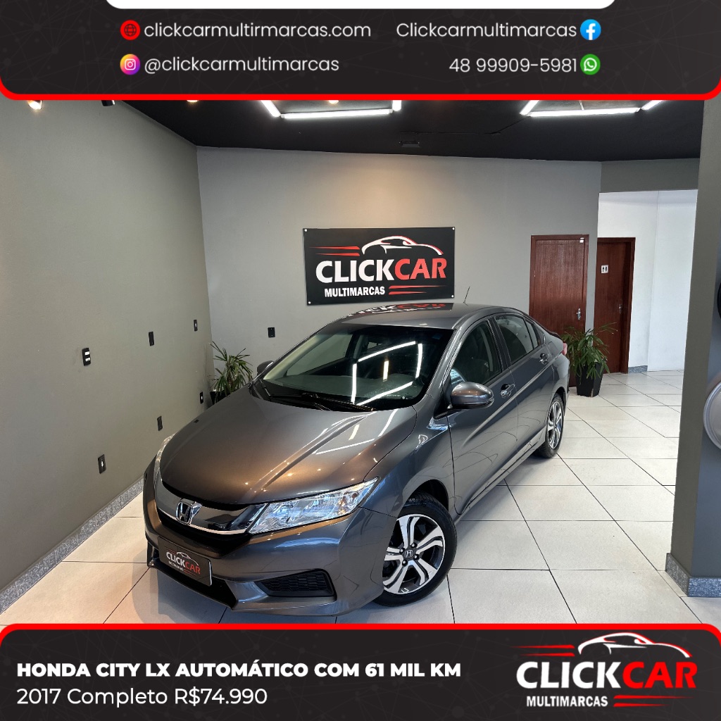 CITY Sedan LX 1.5 Flex 16V 4p Aut.