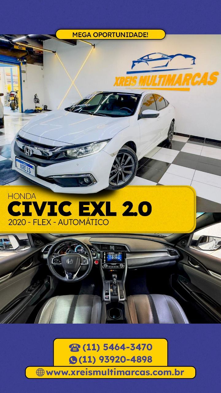 Civic Sedan EXL 2.0 Flex 16V Aut.4p
