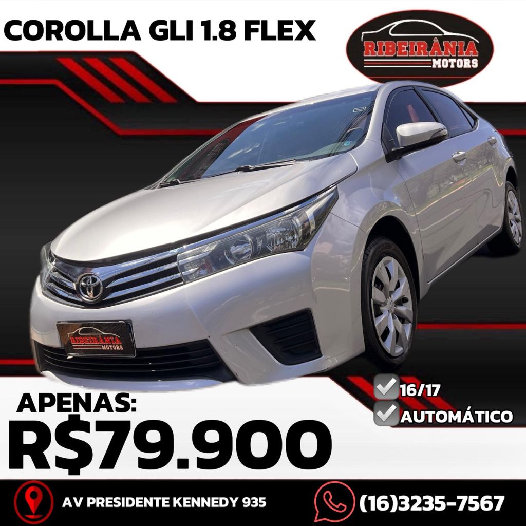 Corolla GLi 1.8 Flex 16V  Aut.