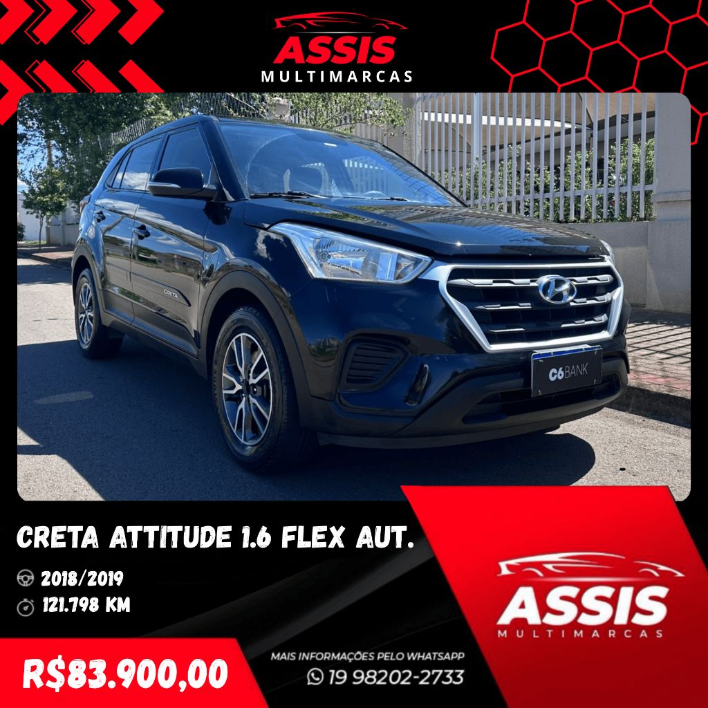 Creta Attitude 1.6 16V Flex Aut.