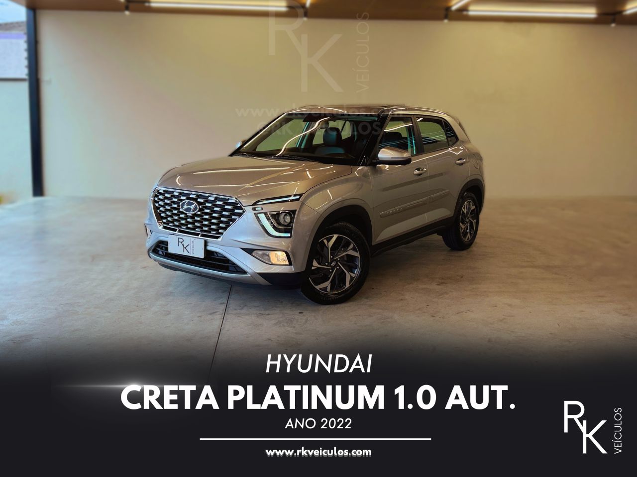 Creta Platinum 1.0 TB 12V Flex Aut. - 2022