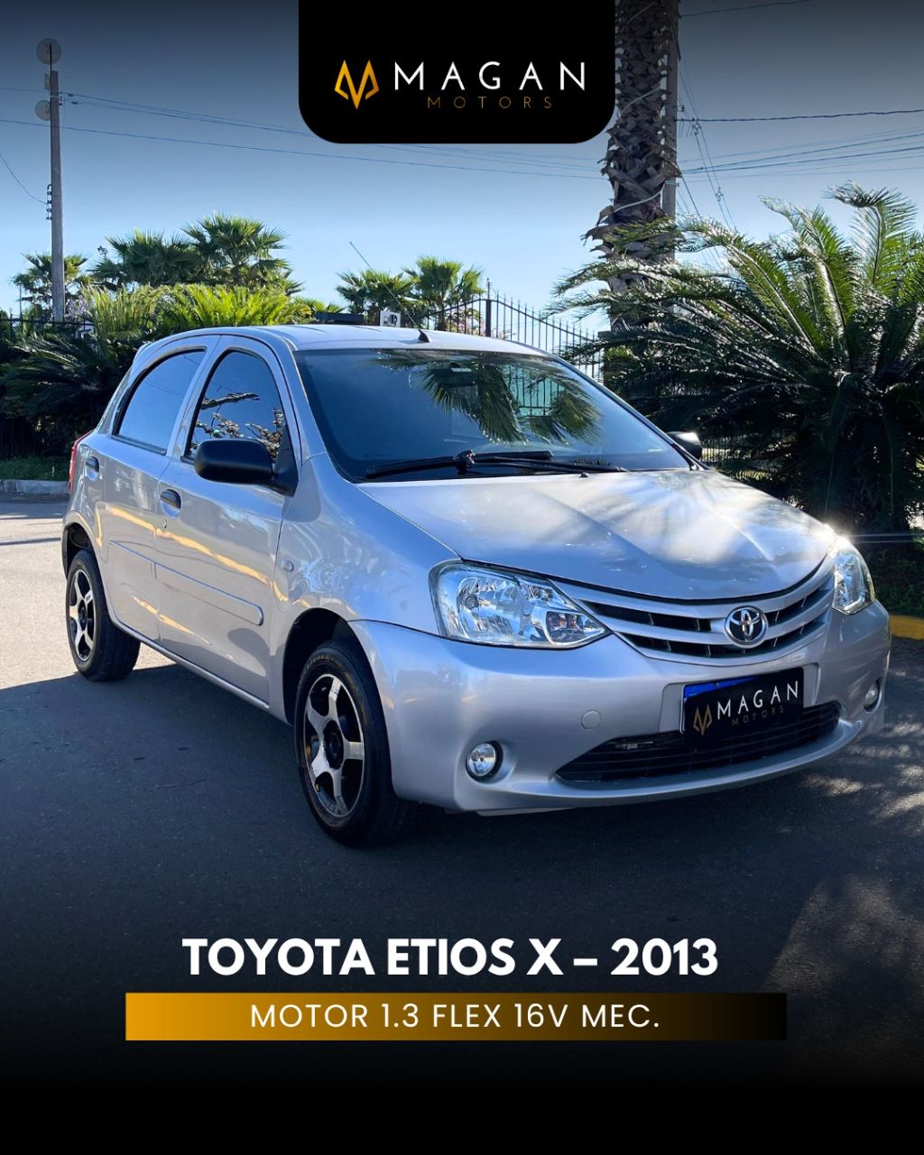 ETIOS X 1.3 Flex 16V 5p Mec.