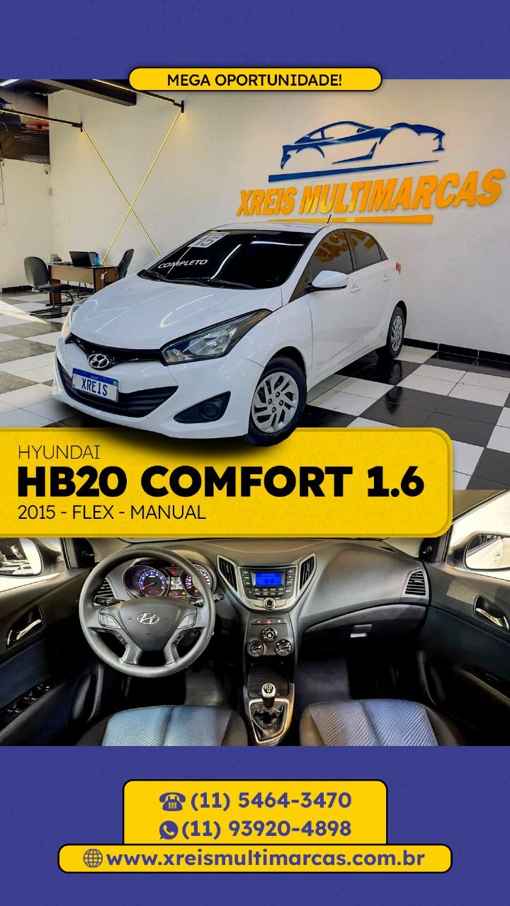 HB20 C./C.Plus/C.Style 1.6 Flex 16V Mec.