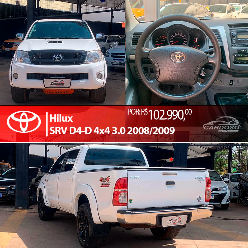Hilux CD SRV D4-D 4x4 3.0  TDI Dies
