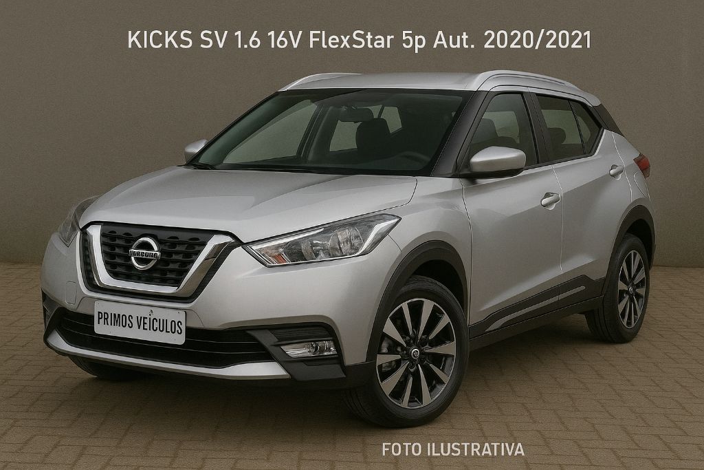 KICKS SV 1.6 16V FlexStar 5p Aut.