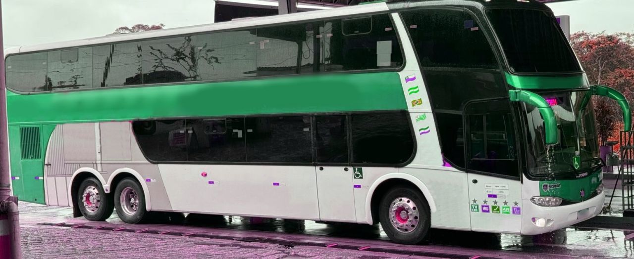 MARCOPOLO PARADISO DD 1800 G6 ANO 2003 K124 JM COD.1326