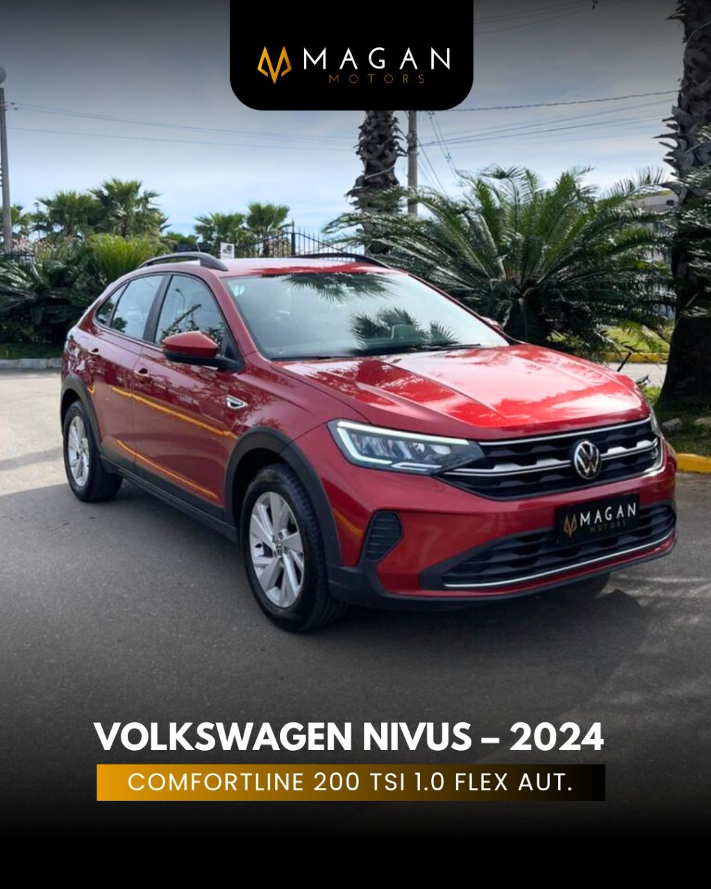 Nivus Comfortline 1.0 200 TSI Flex Aut.