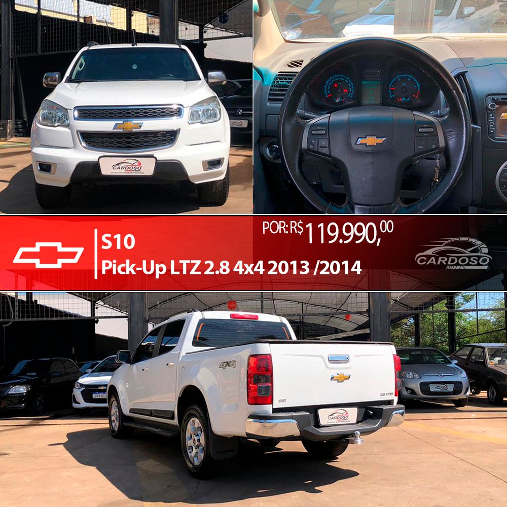 S10 Pick-Up LTZ 2.8 TDI 4x4 CD Dies.Aut