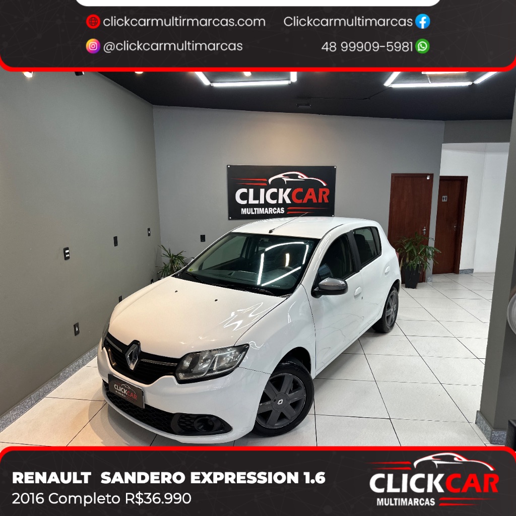 SANDERO Expression Hi-Power 1.6 8V 5p