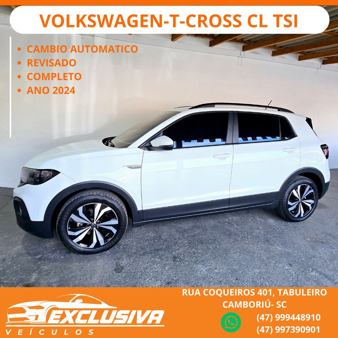 T-Cross Comfor. 200 TSI 1.0 Flex 5p Aut.