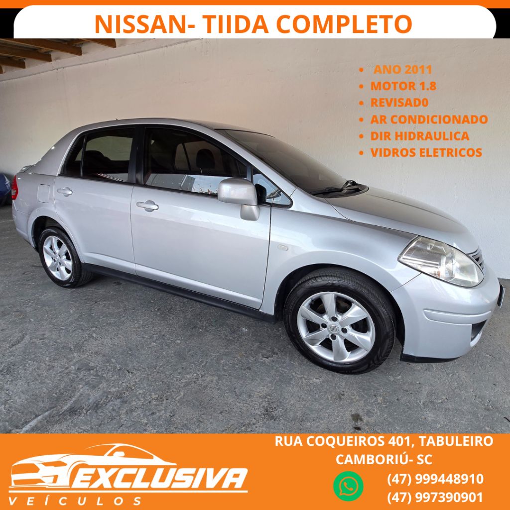 TIIDA Sedan 1.8 16V Flex Fuel 4p