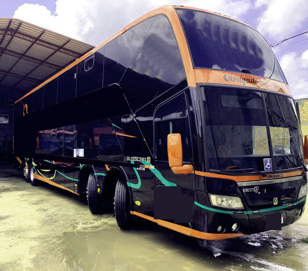 BUSSCAR PANORAMICO DD HD ANO 2009 K 420 JM COD.668