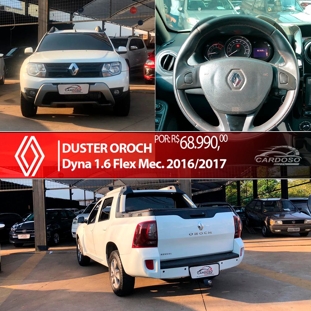 DUSTER OROCH Dyna. 1.6 Flex 16V Mec.