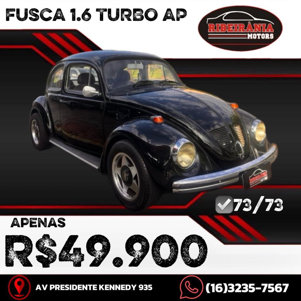 Fusca 1.6 AP Turbo