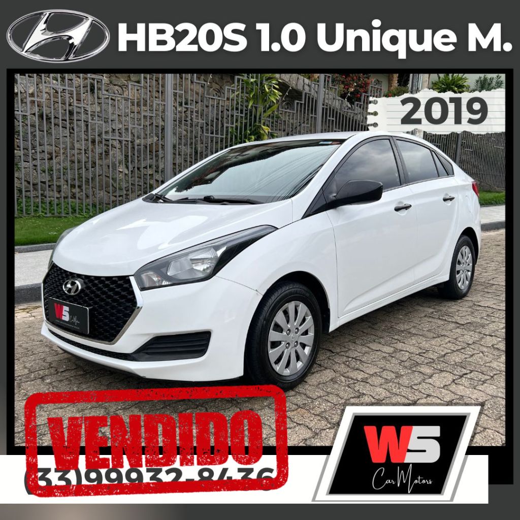 HB20S Unique 1.0 Flex 12V Mec.