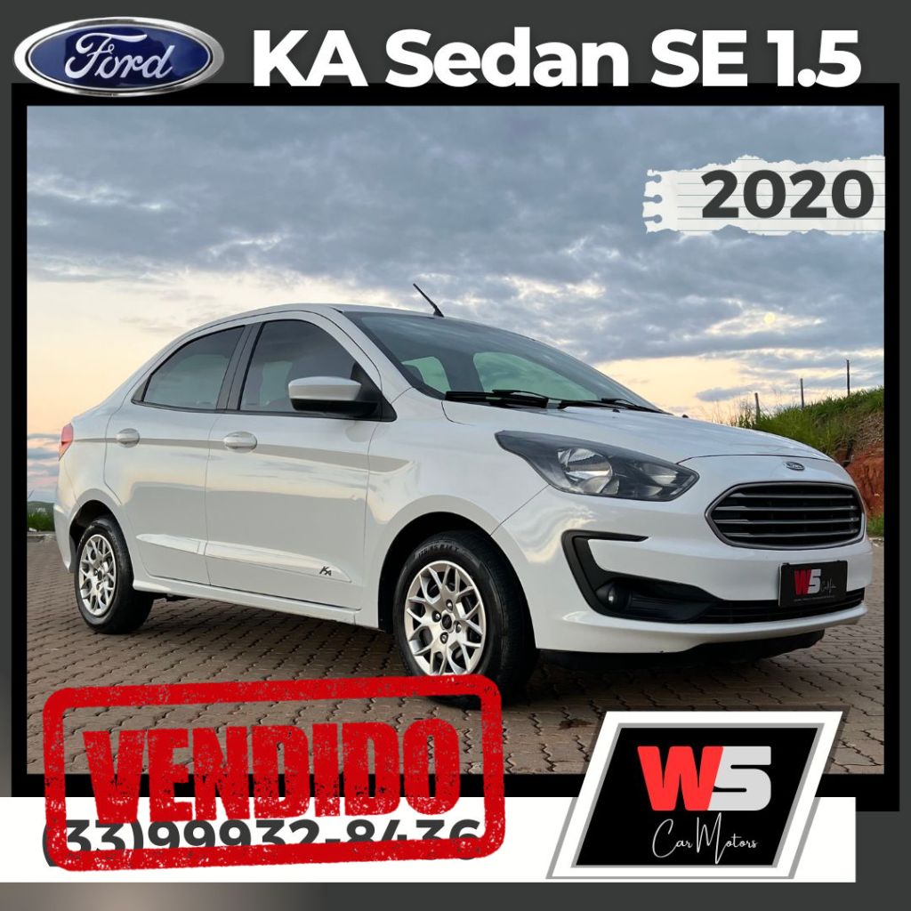 Ka 1.5 Sedan SE 12V Flex 4p Mec.
