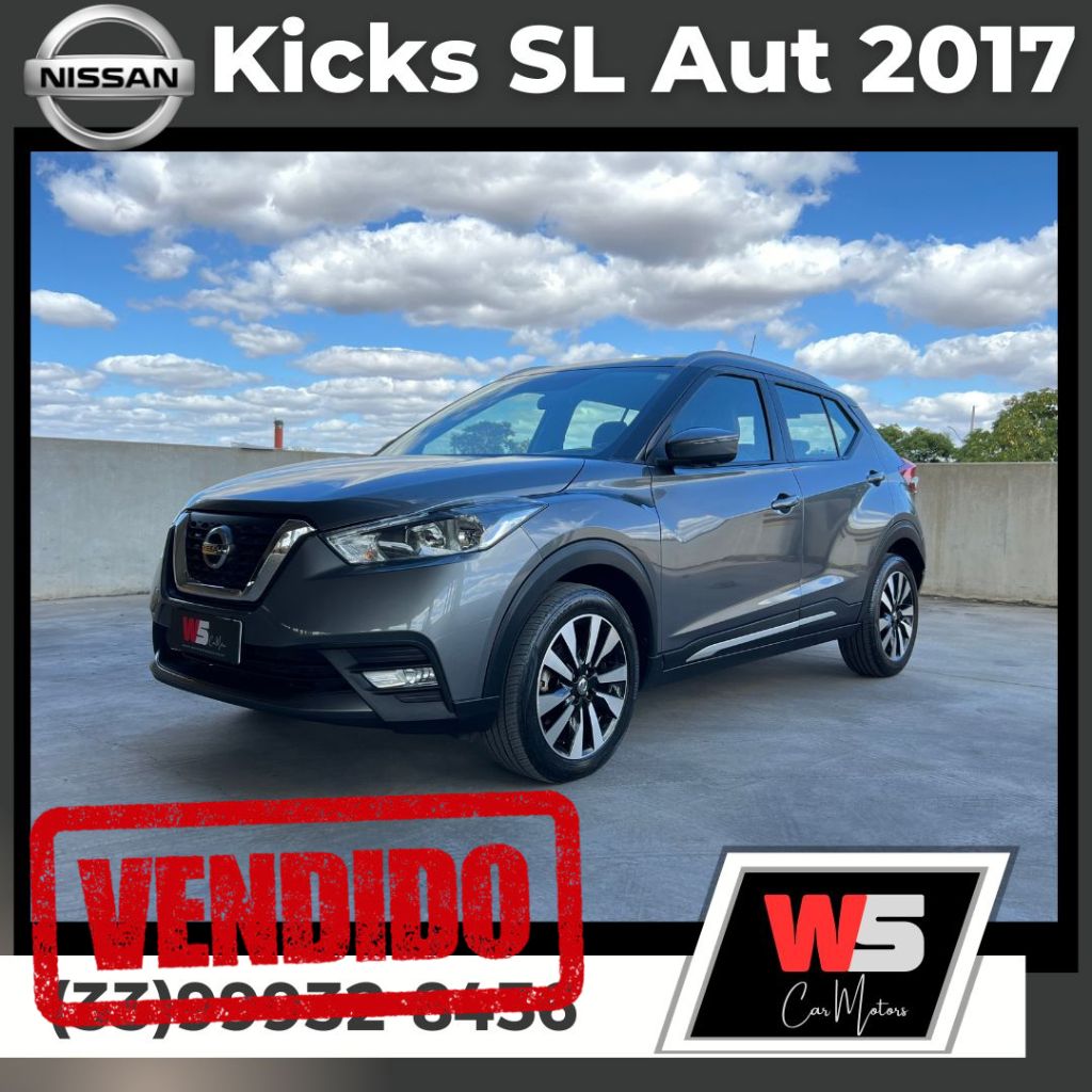 KICKS SL 1.6 16V FlexStar 5p Aut.