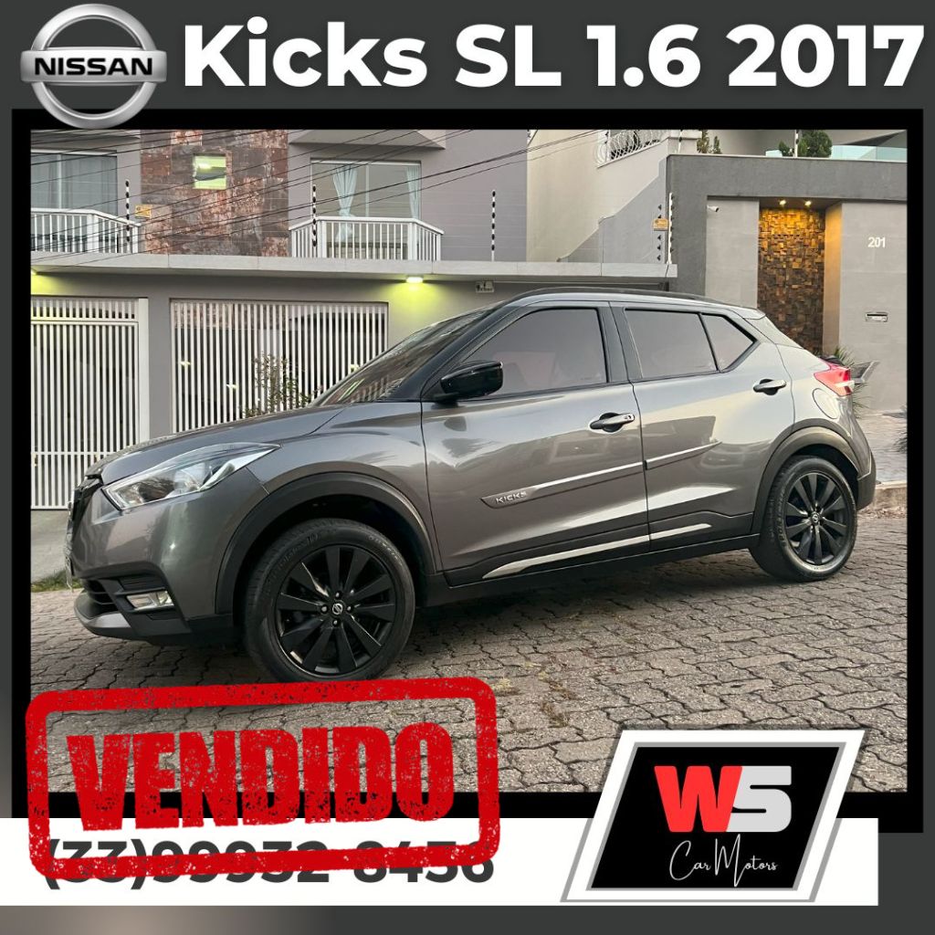 KICKS SL 1.6 16V FlexStar 5p Aut.