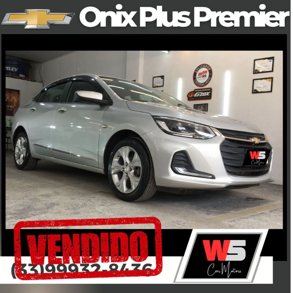 ONIX SED. Plus PREM. 1.0 12V TB Flex Aut