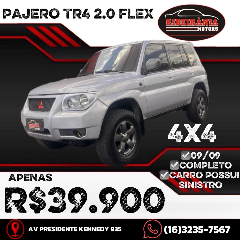 Pajero TR4 2.0/ 2.0 Flex 16V 4x4 Mec.