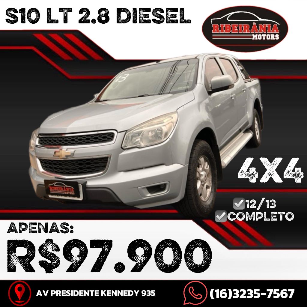 S10 Pick-Up LT 2.8 TDI 4x4 CD Diesel