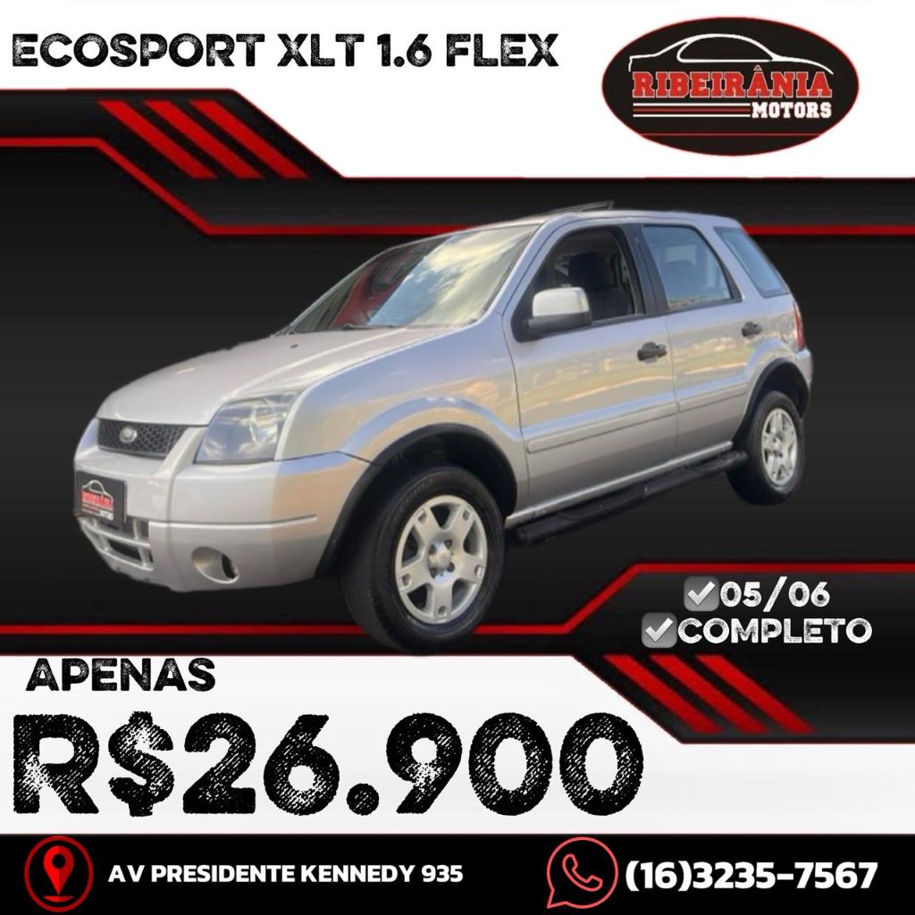 EcoSport XLT 1.6/ 1.6 Flex 8V 5p