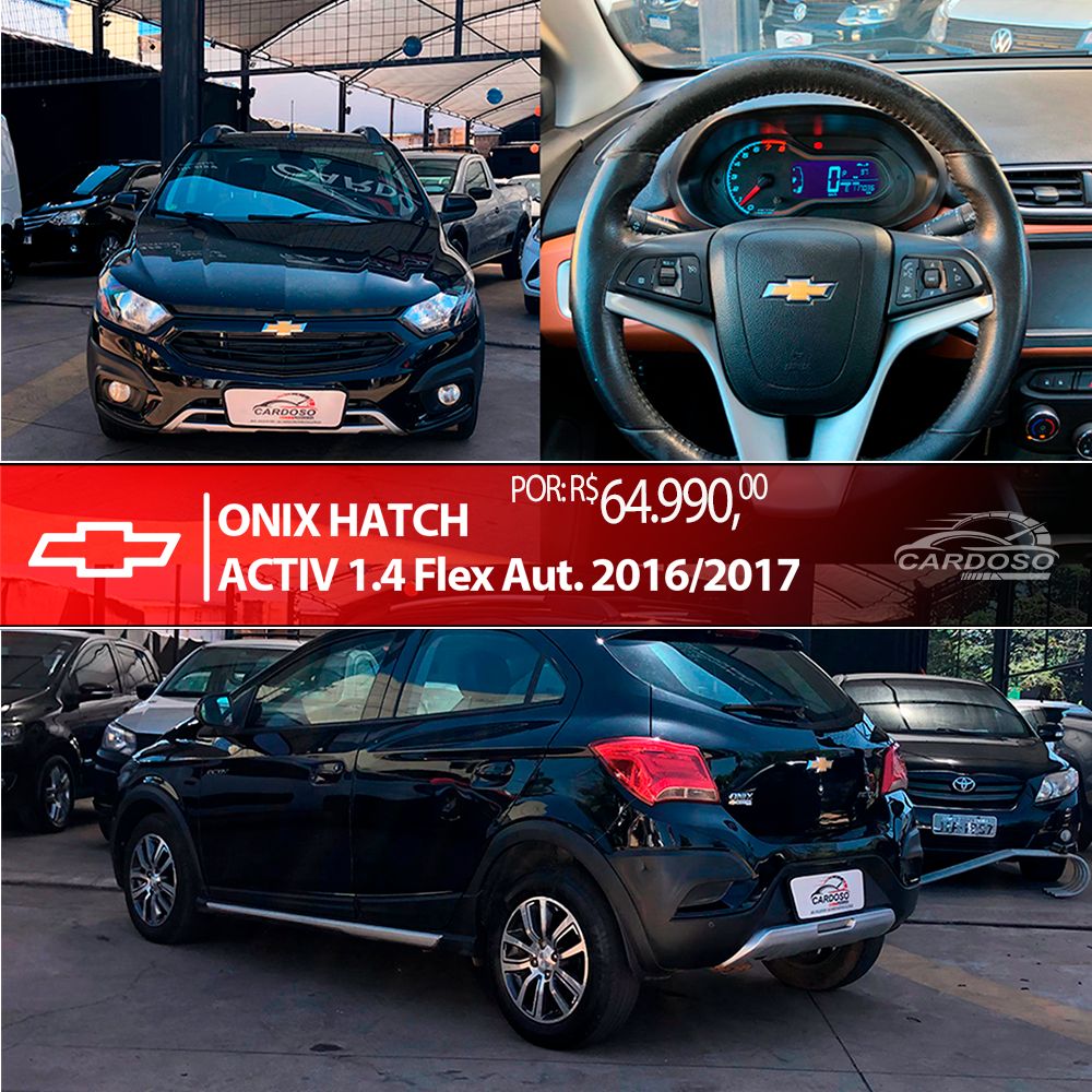 ONIX HATCH ACTIV 1.4 8V Flex 5P Aut.