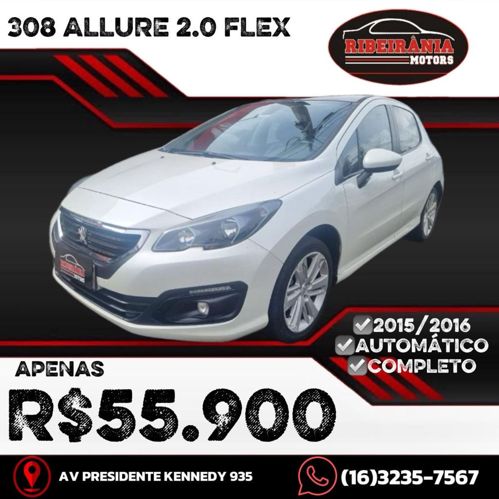 308 Allure 2.0 Flex 16V 5p Aut.