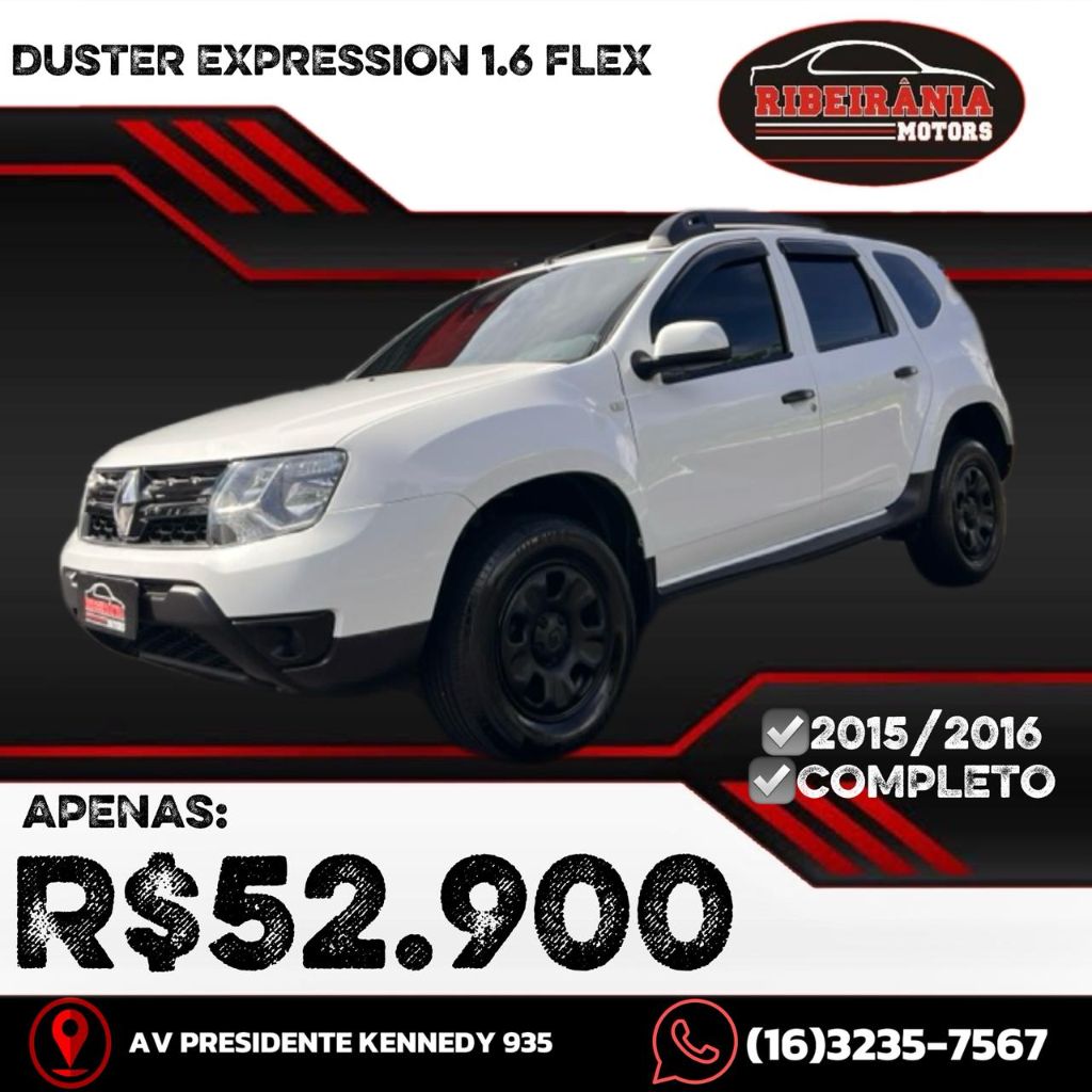 DUSTER Expression 1.6 Hi-Flex 16V Mec.
