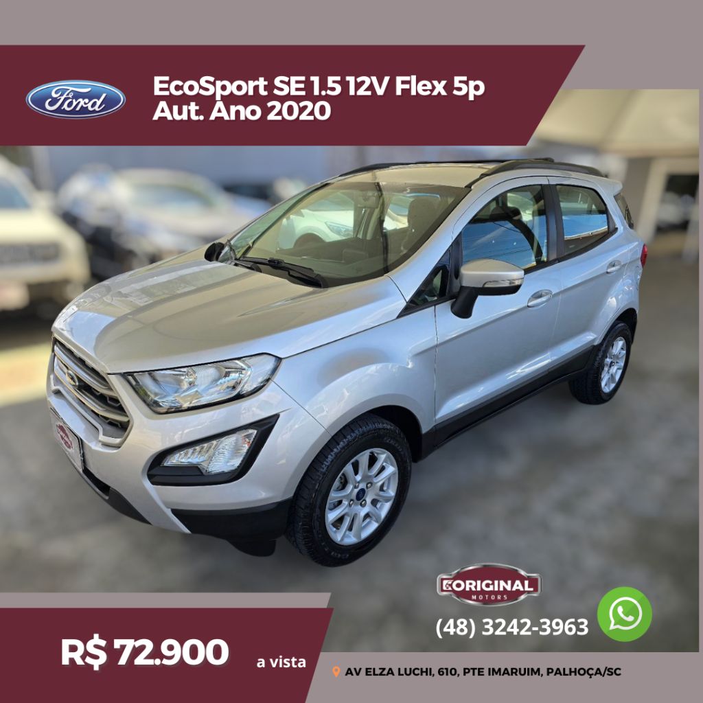 EcoSport SE 1.5 12V Flex 5p Aut.
