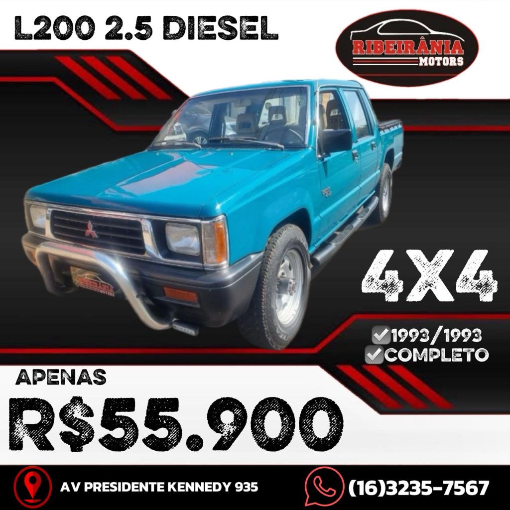 L200 2.5 4x4 CD Turbo Diesel