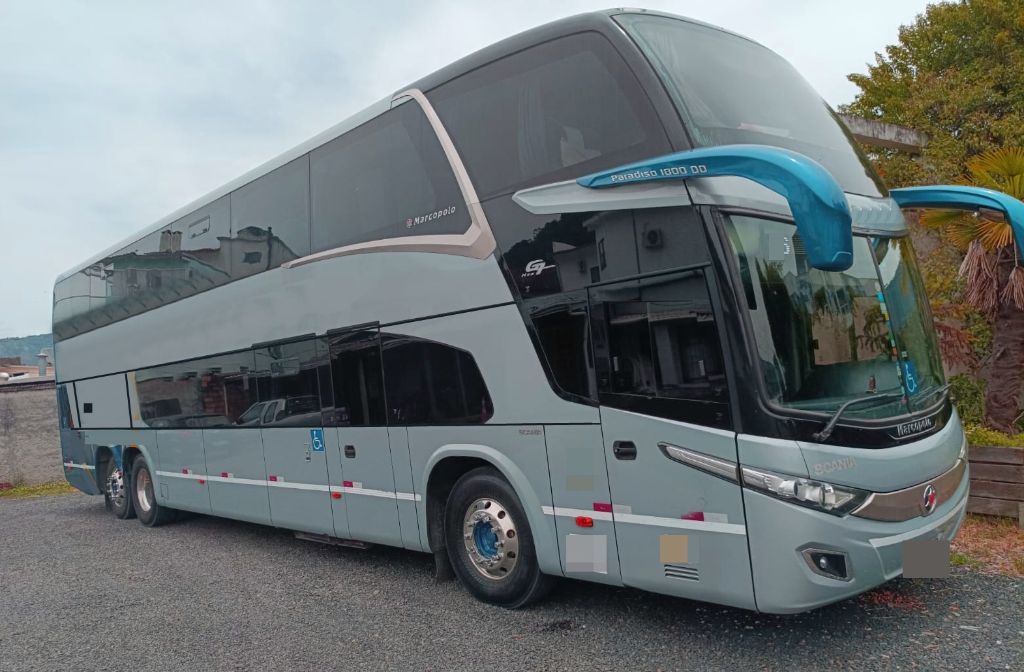 MARCOPOLO PARADISO 1800 DD G7 ANO 2020 K400 JM COD.908