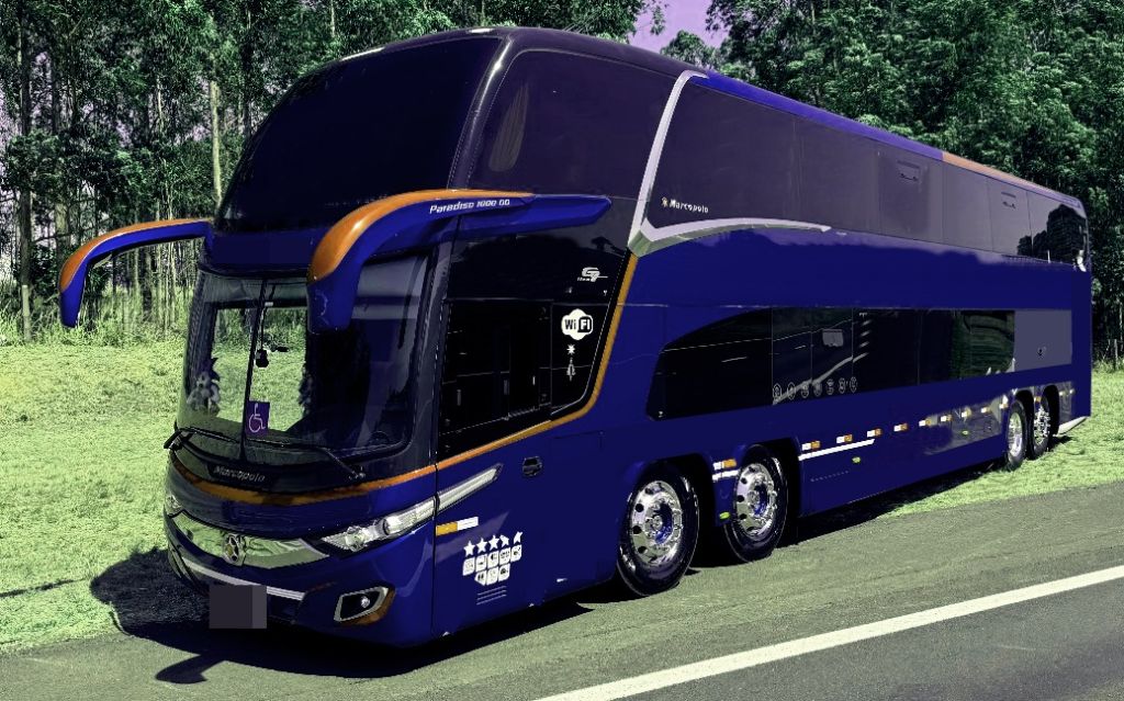 MARCOPOLO PARADISO DD NEW G7 1800 ANO 2019 K440 JM COD.1480