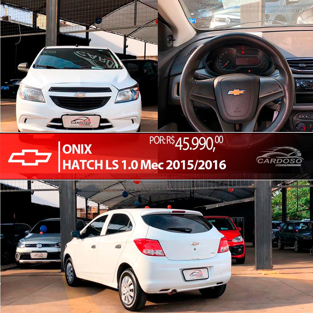 ONIX HATCH LS 1.0 8V FlexPower 5p Mec.