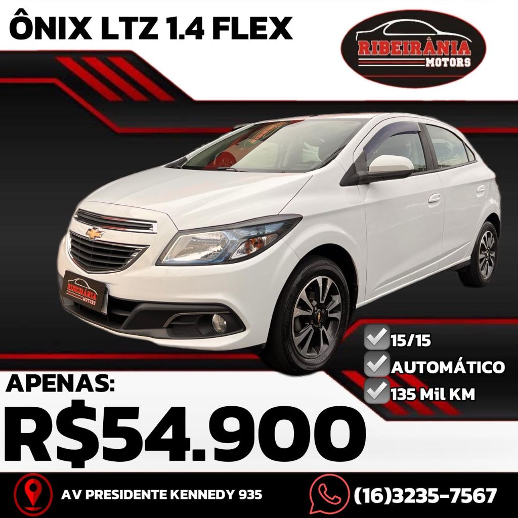 ONIX HATCH LTZ 1.4 8V FlexPower 5p Aut.