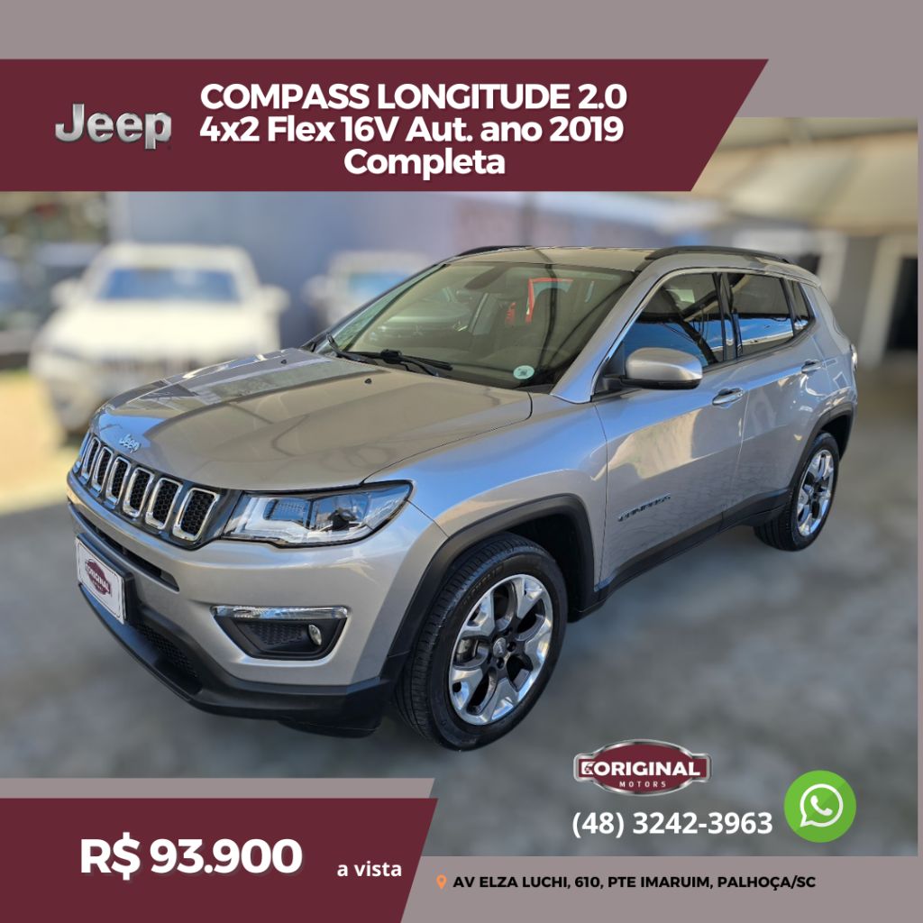 COMPASS LONGITUDE 2.0 4x2 Flex 16V Aut.
