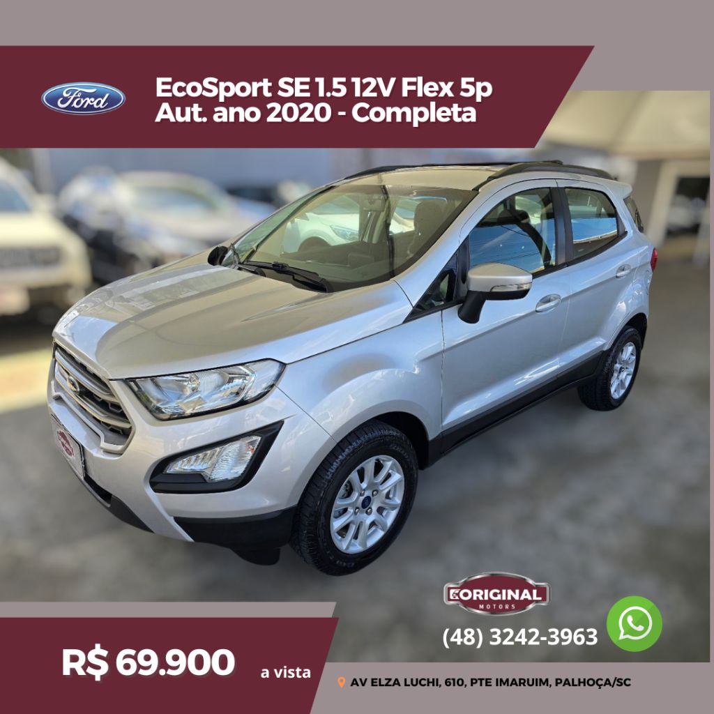 EcoSport SE 1.5 12V Flex 5p Aut.