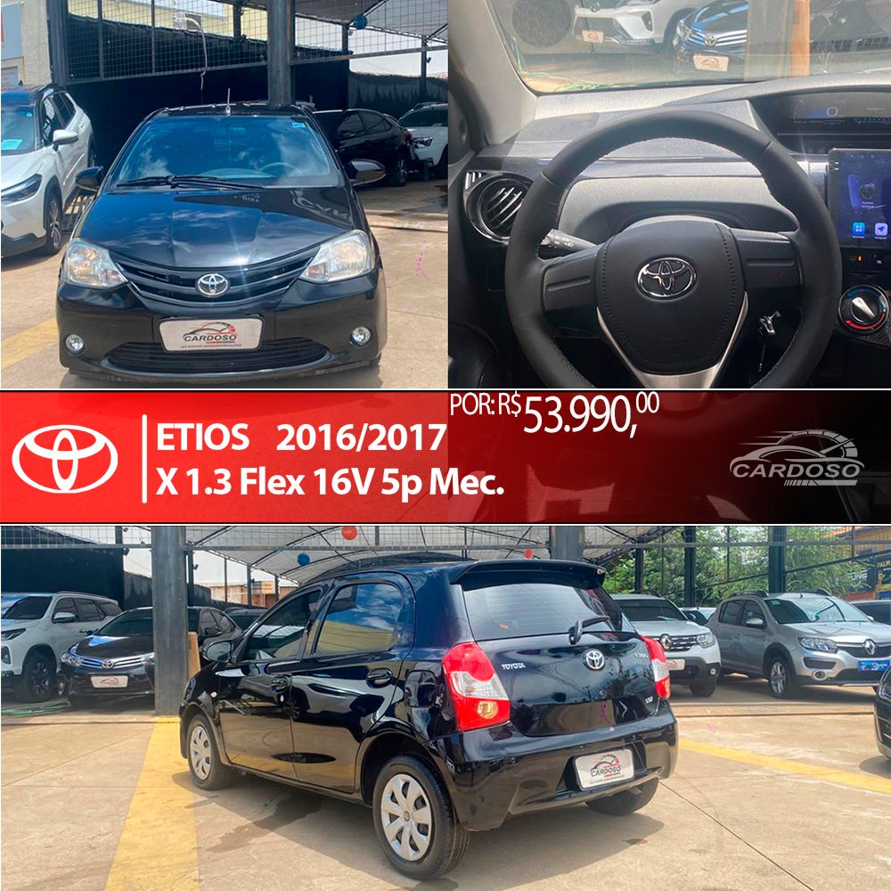 ETIOS X 1.3 Flex 16V 5p Mec.