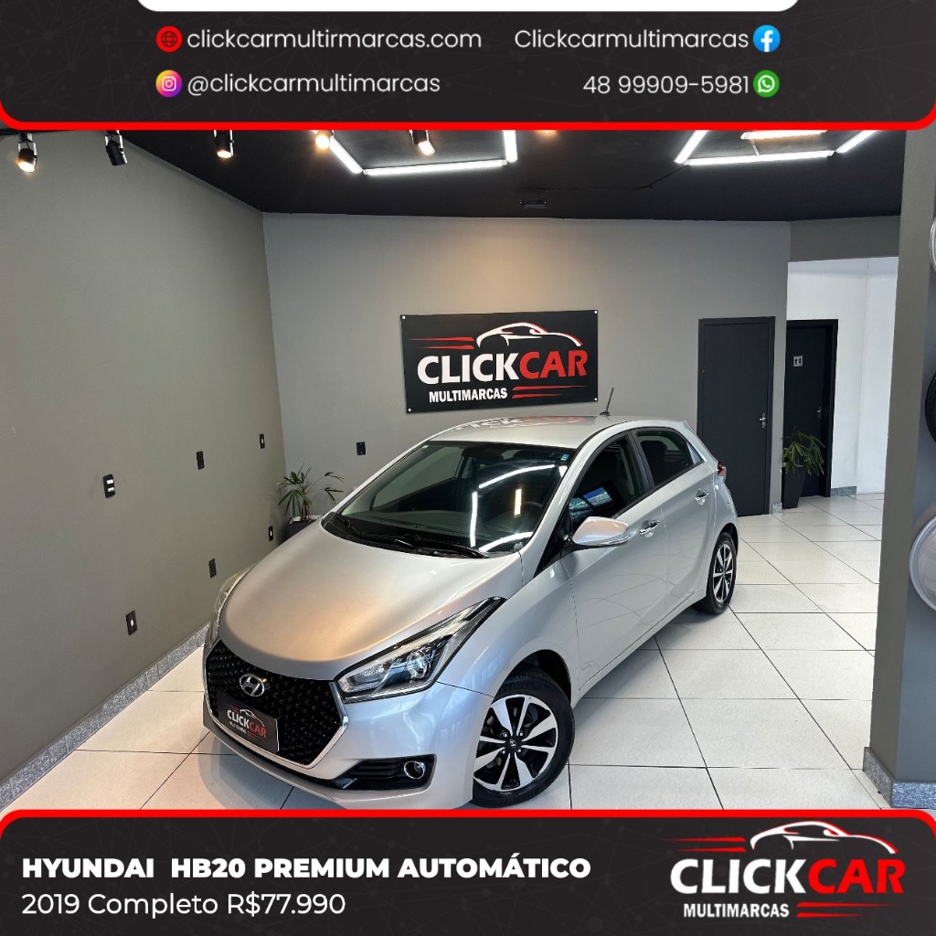 HB20 Premium 1.6 Flex 16V Aut.