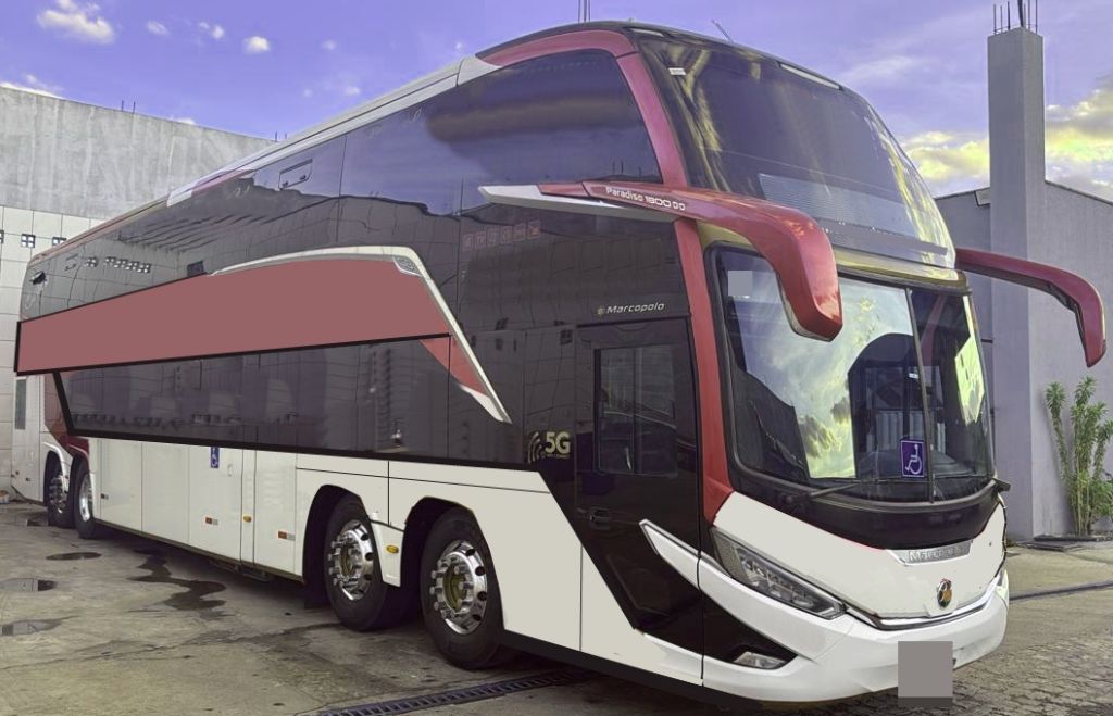 MARCOPOLO PARADISO 1800 DD G8 ANO 2023 K450 JM COD.639