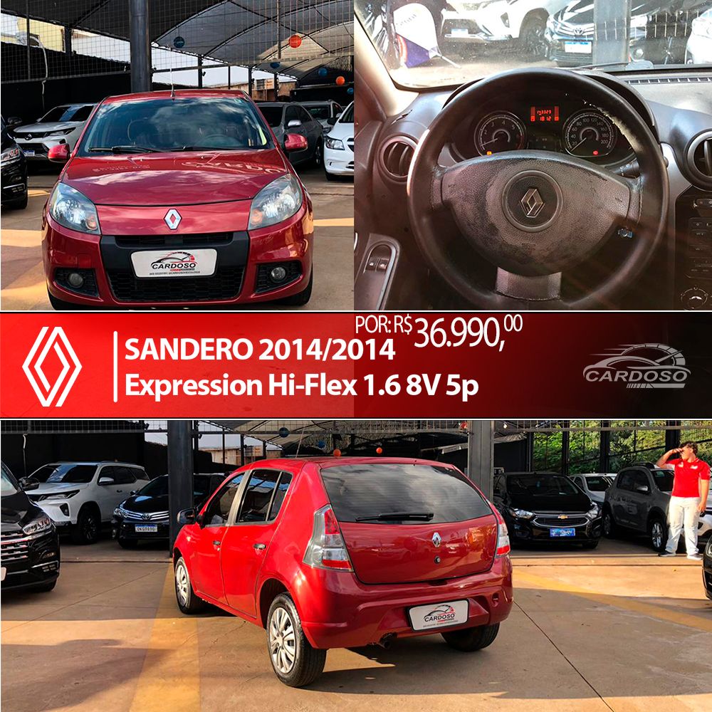 SANDERO Expression Hi-Flex 1.6 8V 5p