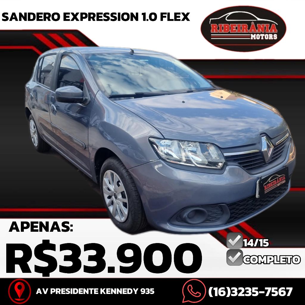 SANDERO Expression Hi-Power 1.0 16V 5p