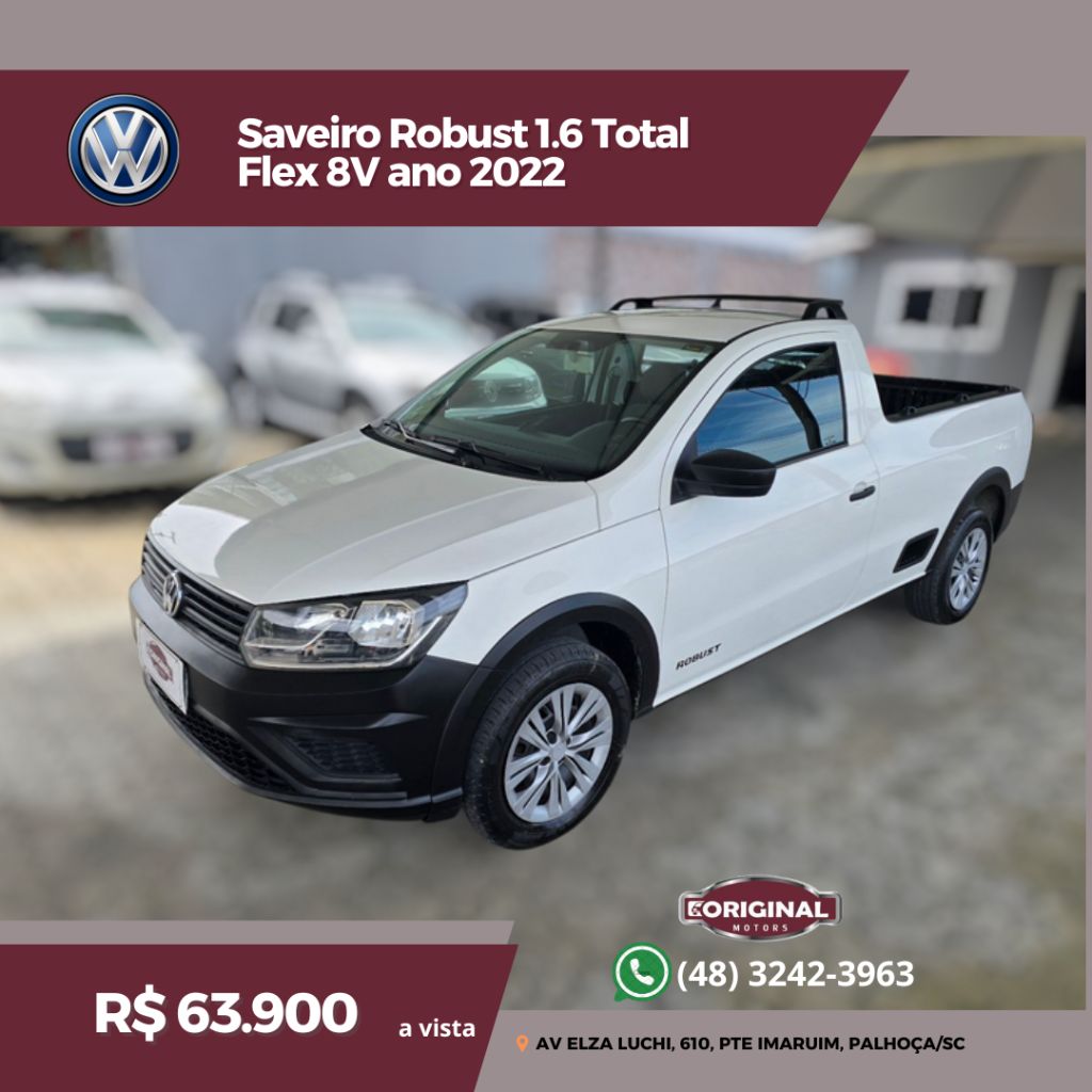 Saveiro Robust 1.6 Total Flex 8V