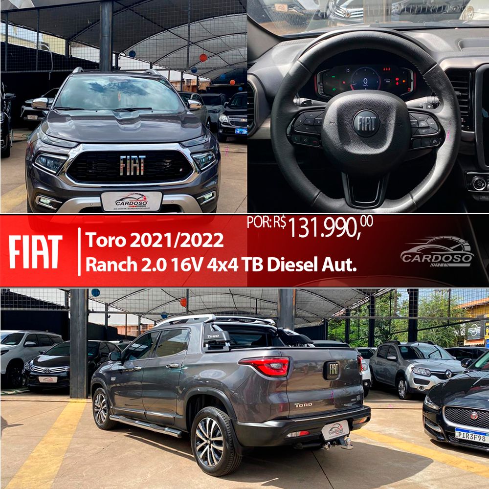 Toro Ranch 2.0 16V 4x4 TB Diesel Aut.